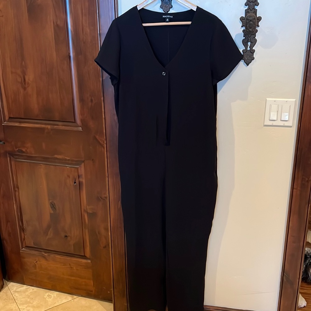 Mercantile black jumpsuit